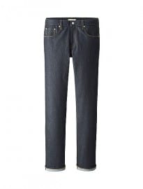 Uniqlo Men Slim Fit Straight Stretch Selvedge Jeans