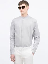 Zara Mao Collar Shirt